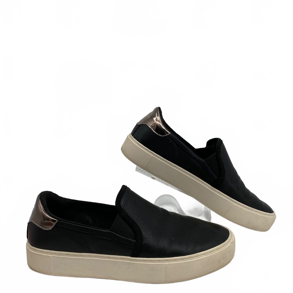 UGG Black Slip-On Sneakers | Womens 10